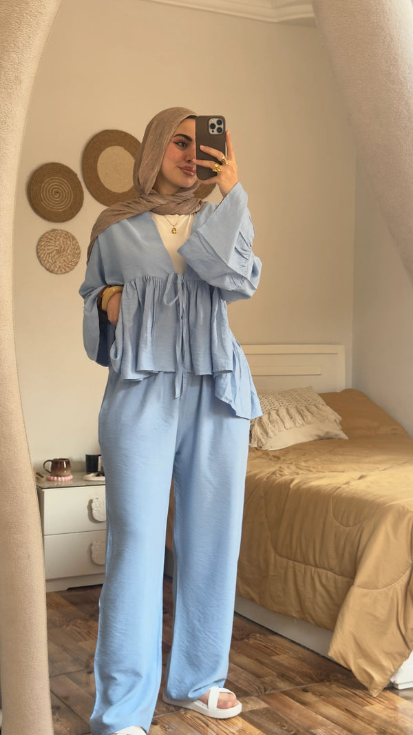 Baby Blue Suit Summer